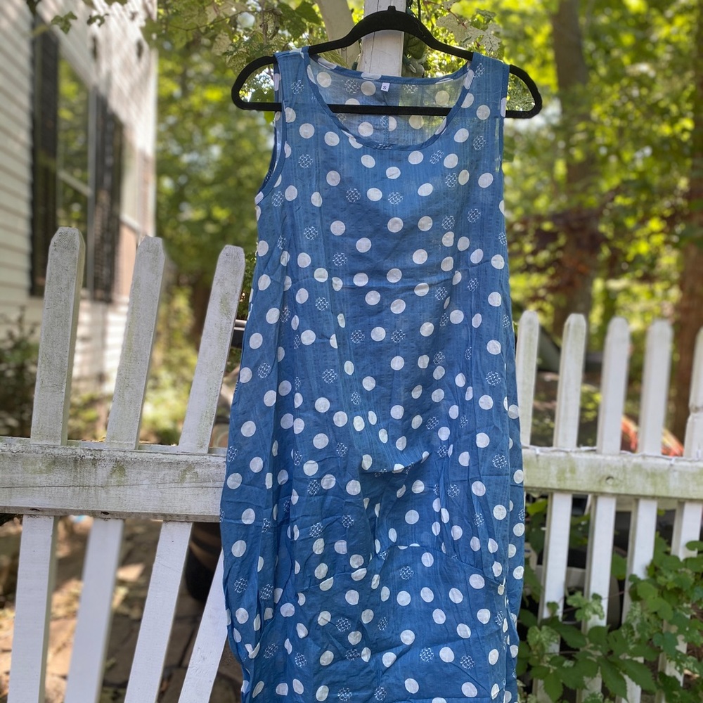 Polka Dot Beach Coverup